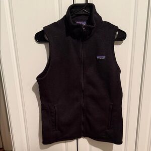 Patagonia Midnight Black Sleeveless Fleece